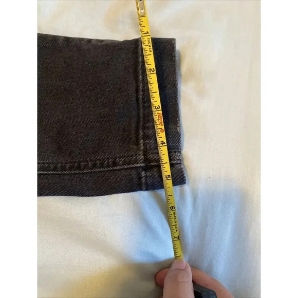 PILCRO & THE LETTERPRESS HIGH-RISE SLIM BUTTON FLY FADED BLACK DENIM JEANS SZ 25 - Picture 12 of 12